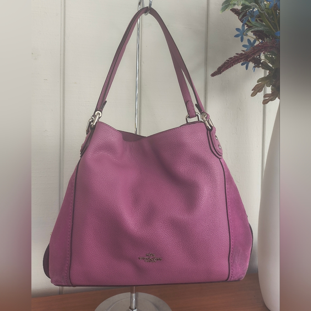 Pink Coach Handbag - Picture 2 of 11